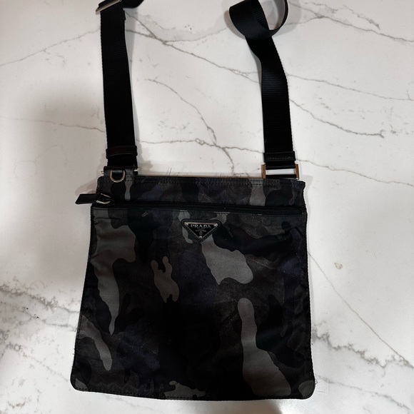 Authentic Prada Camo Messenger Bag - Picture 2 of 4